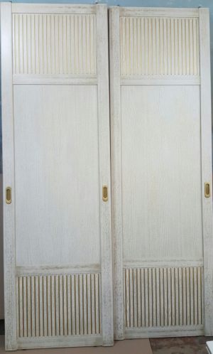 Двери для шкафа купе с фрезеровкой Казань